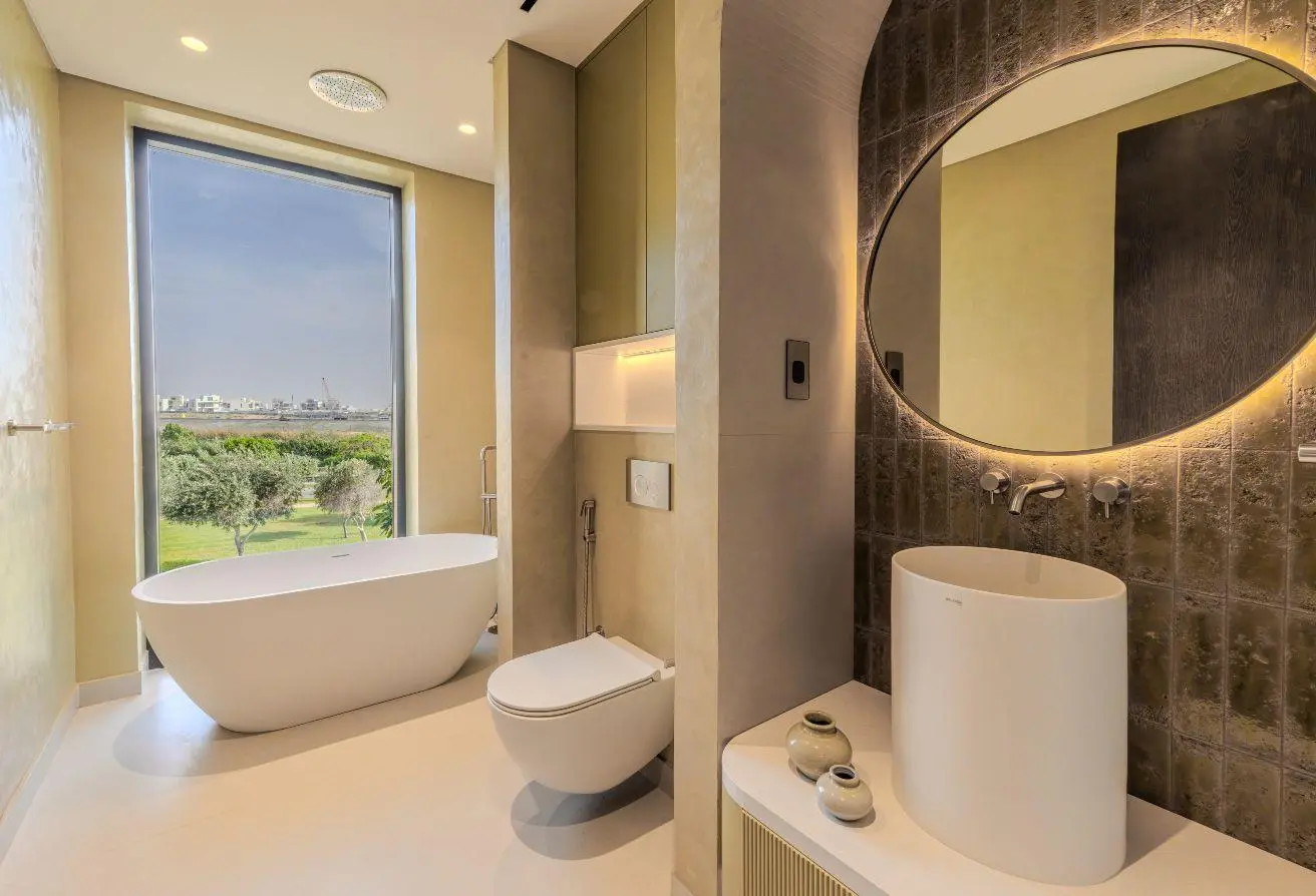 Master bedroom with garden access